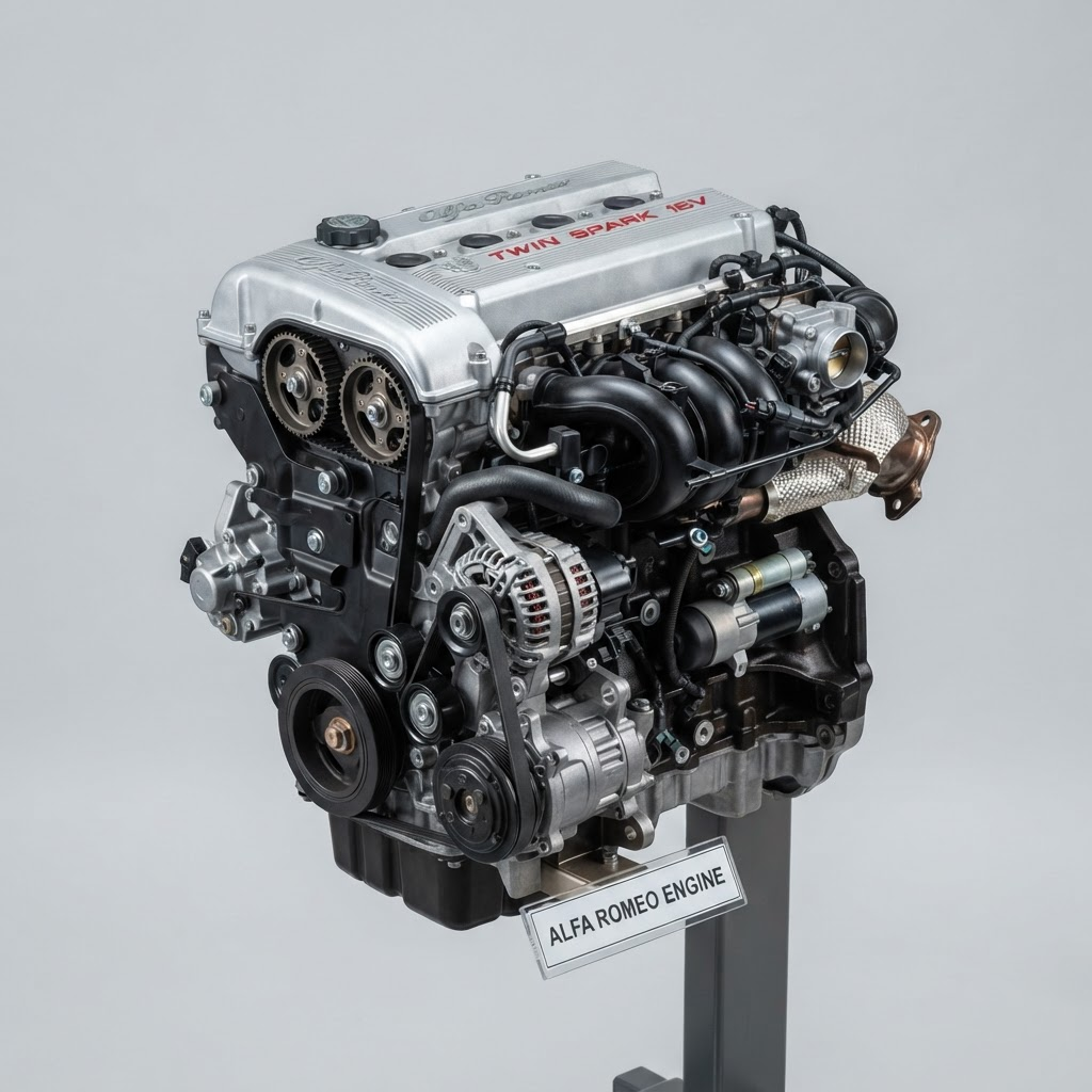 1991 Alfa 164 Sedan Engine - Sport, model VIN 3E (7th and 8th digits)