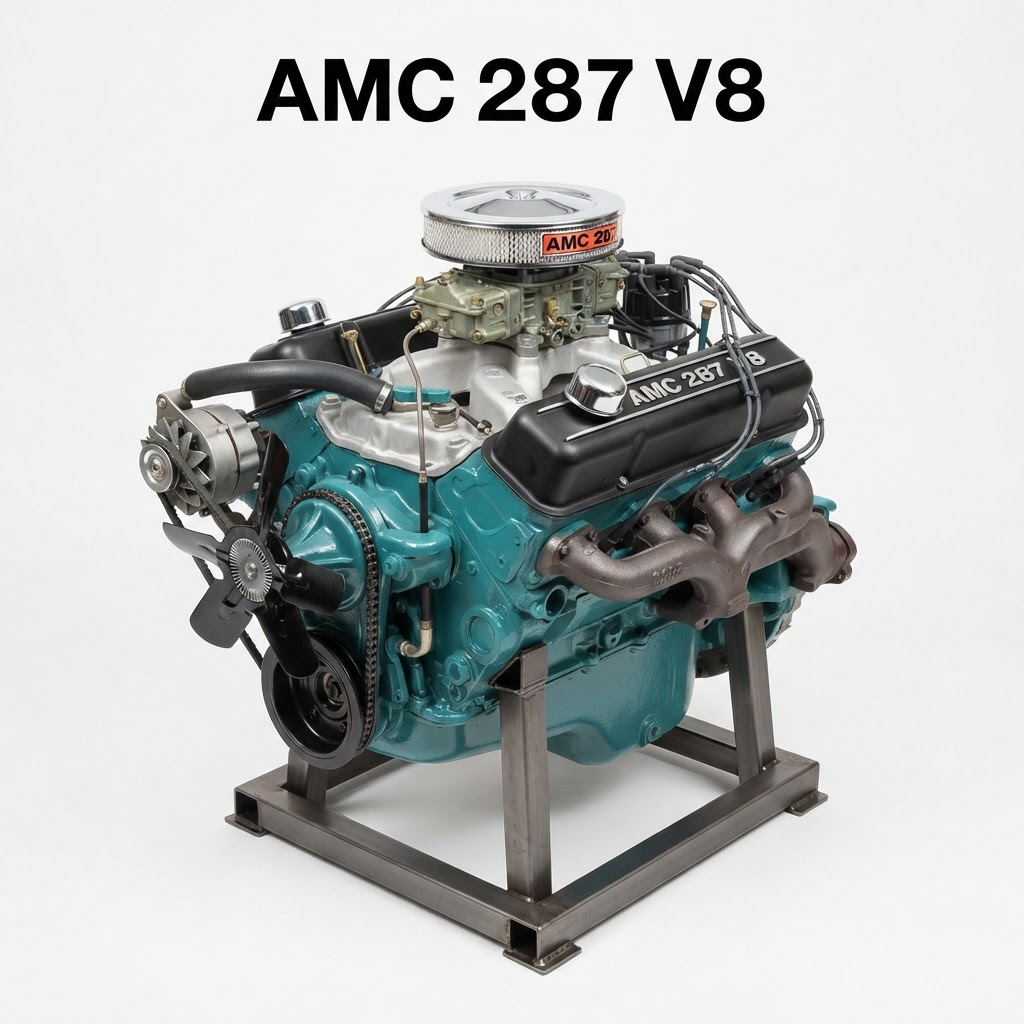 1970 AMC Gremlin Engine - 6-199 (VIN A, 7th digit)