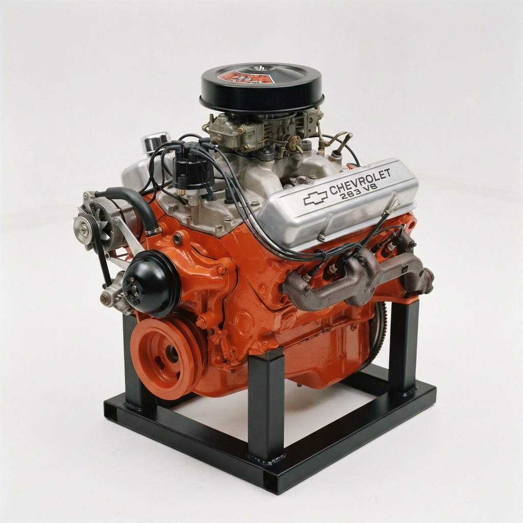 1960 Chevy Corvette Engine - (8-283)