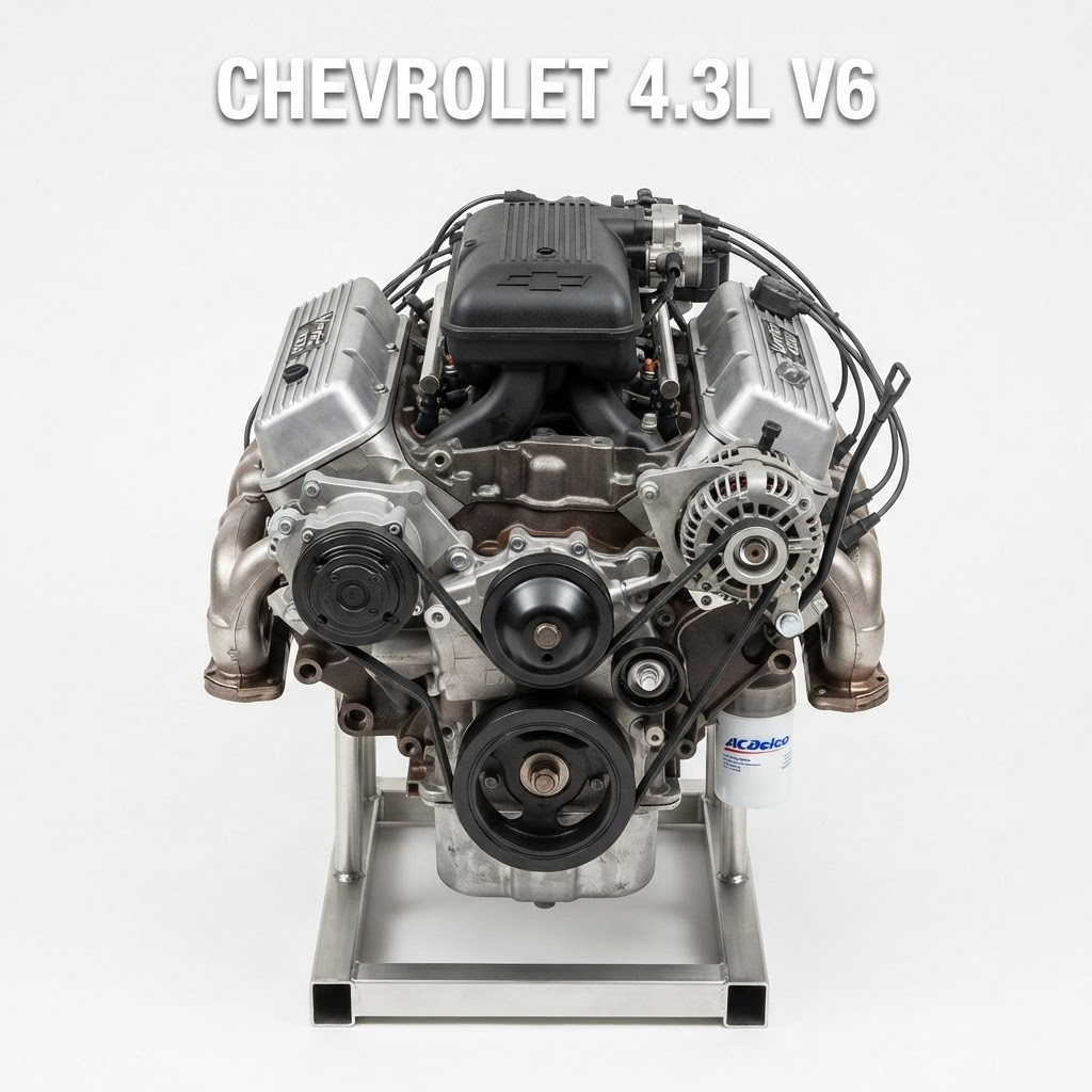 1994 Chevy Truck-S10/S15/Sonoma Engine - 6-262 (4.3L), TBI (VIN Z, 8th digit), 4x2