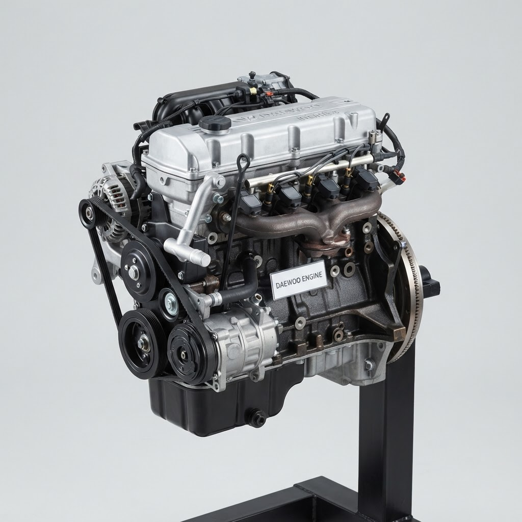 1998 Daewoo Lanos Engine - Canada market, 1.5L (4 cylinder, VIN Y, 8th digit)