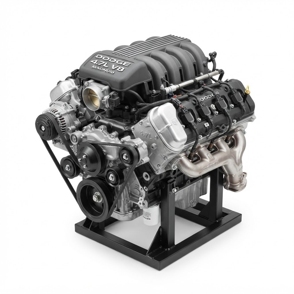 2005 Dodge Durango Engine - 4.7L (VIN N, 8th digit), EGR valve