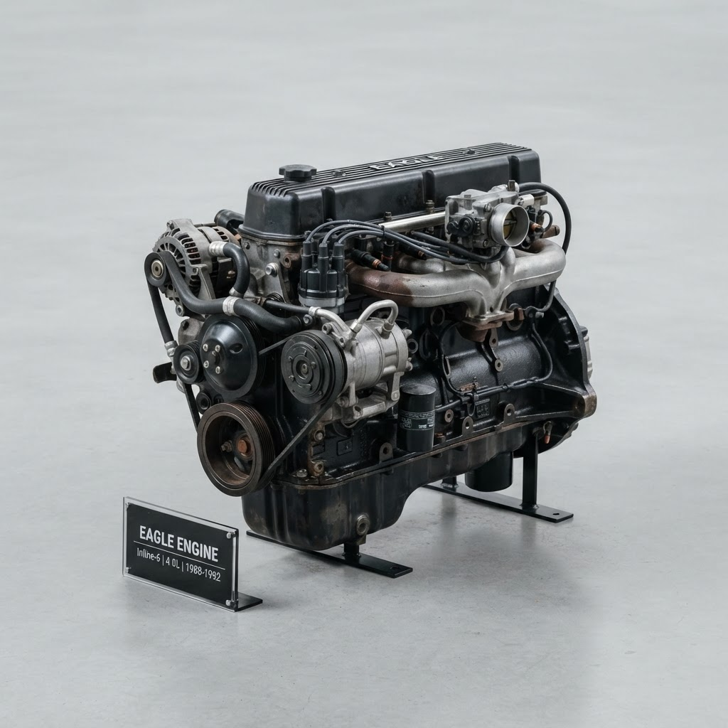 1989 Eagle 2000 GTX Engine - DOHC (VIN R, 8th digit)