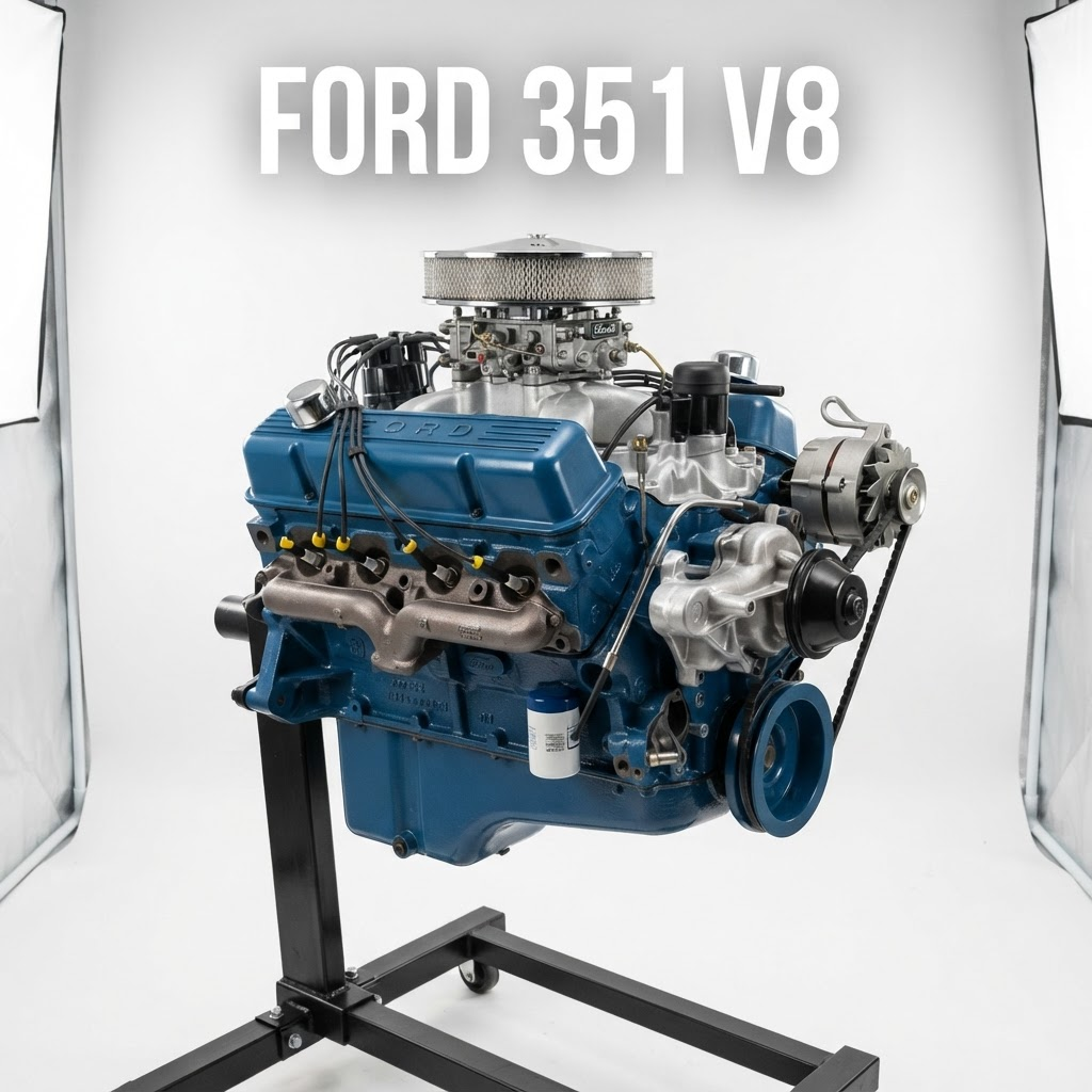 1969 Ford Fairlane Engine - 8-351W (5.8L)