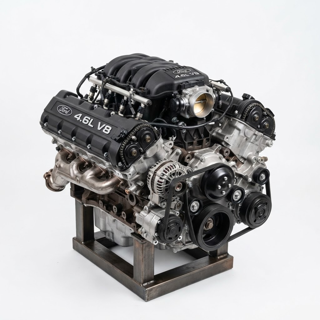 1999 Ford Van E150 Engine - 4.6L (VIN W, 8th digit, Romeo)