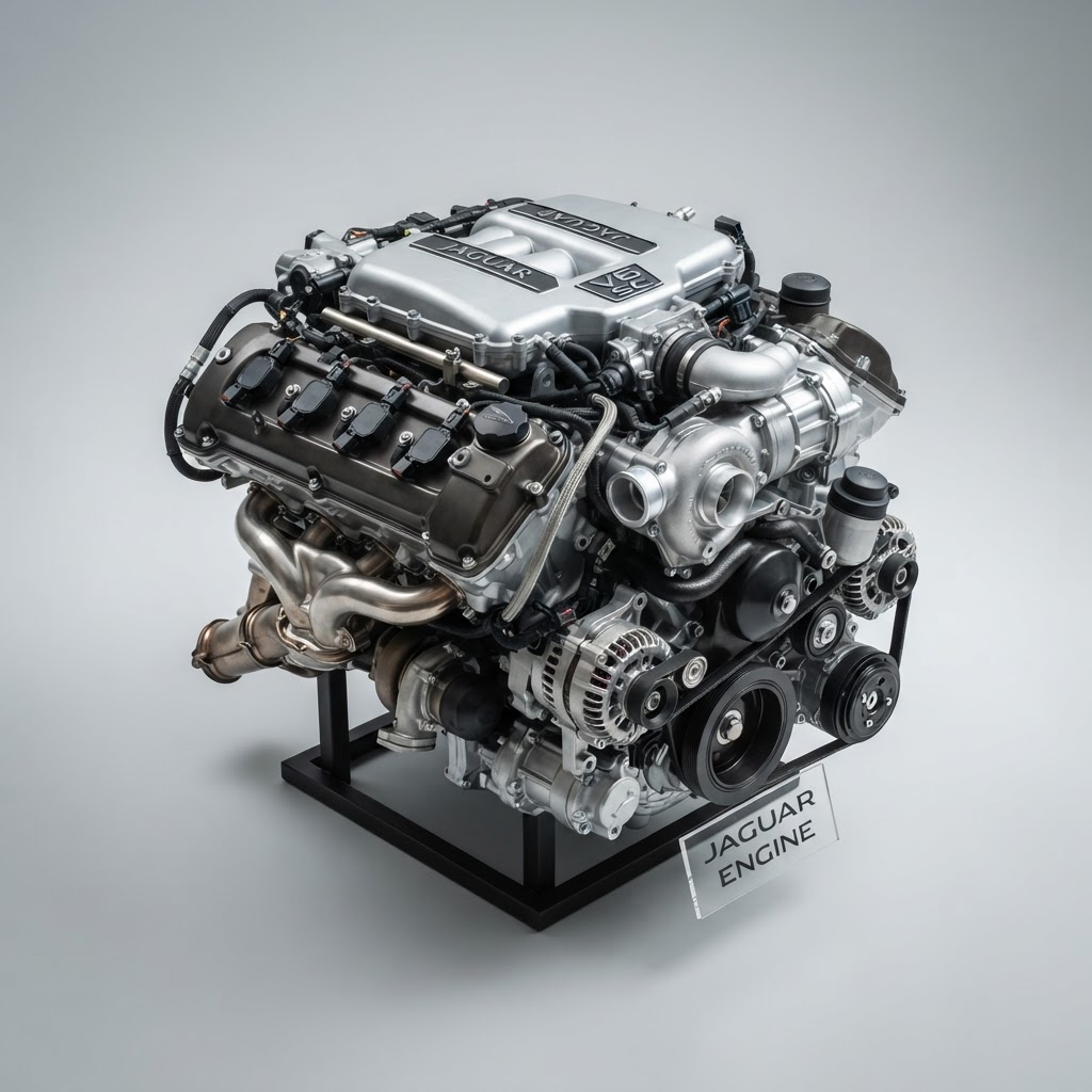 2018 Jaguar E Pace Engine - (2.0L, VIN X, 8th digit, gasoline), VIN F (7th dig...