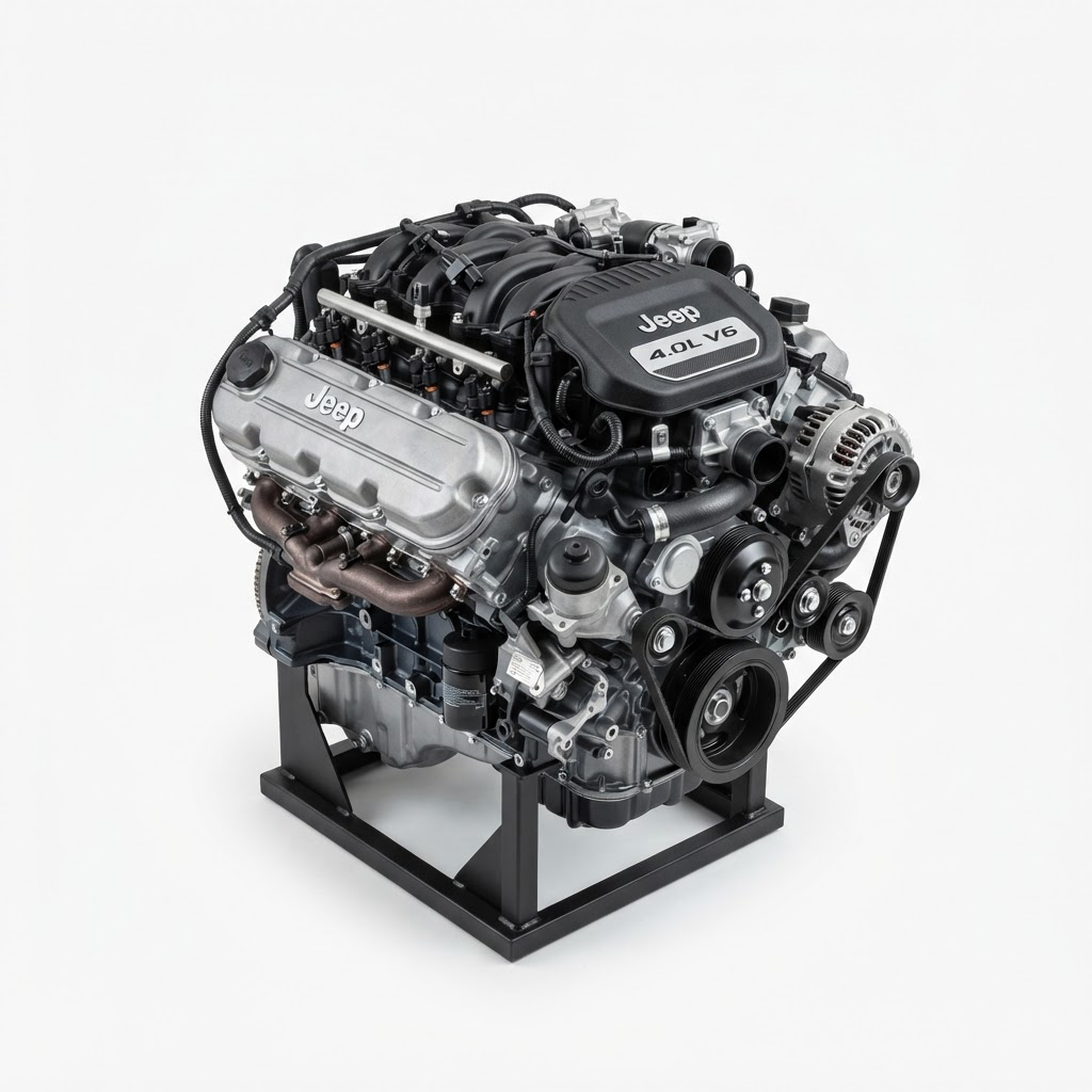 1974 Jeep Cherokee (except Grand Cherokee) Engine - 6-258 (VIN A, 8th digit)