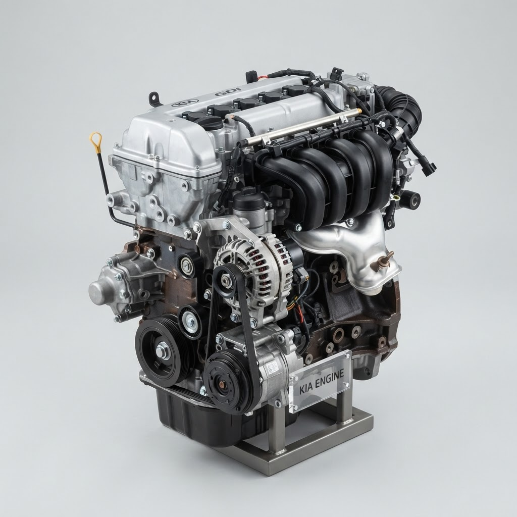 2004 Kia Amanti Engine - (3.5L, 6 cylinder, VIN 4, 8th digit)