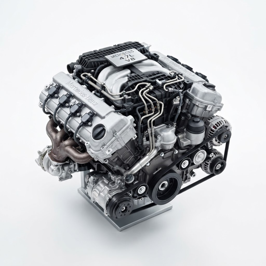 2017 Mercedes S Class Engine - 231 Type (SL models), SL550 (4.7L, VIN D, 7th digi...
