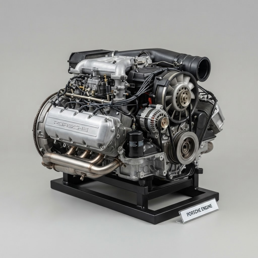 1999 Porsche 911/930 Engine - (3.4L, VIN A, 5th digit), electric throttle control